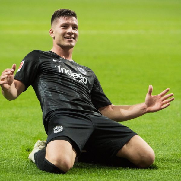  Luka Jovic ist der zweiterfolgreichste Torschütze im Jahr 2018 (Foto: imago/Sven Simon)