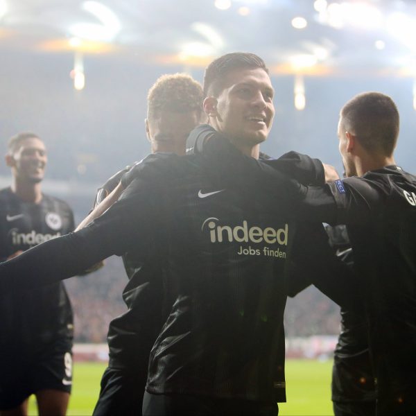  Luka Jovic erzielte das früheste Tor einer deutschen Mannschaft in der Europa-League (Foto: imago/Rene Schulz)