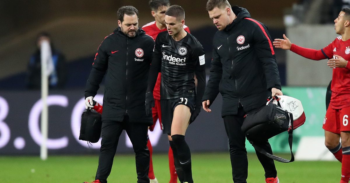  Mit der Auswechslung von Mijat Gacinovic kam ein großer Bruch ins Spiel der Eintracht. Die Hessen können zu viele Ausfälle nicht kompensieren.
