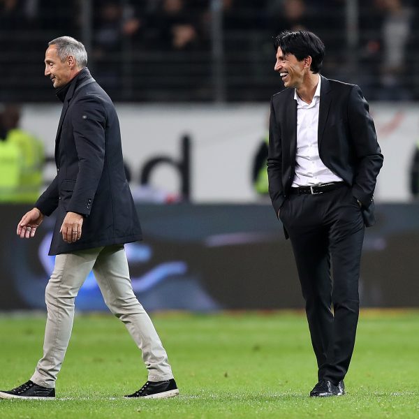  Adi Hütter und Sportdirektor Bruno Hübner haben die Mannschaft optimal ein- und zusammengestellt.