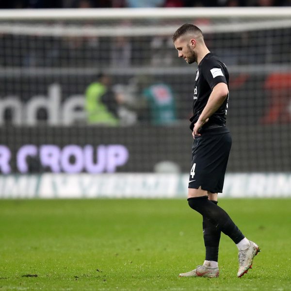  Haderte gegen Leverkusen immer wieder mit sich selbst: Ante Rebic.