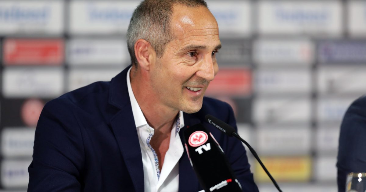  Adi Hütter zieht ein positives Fazit nach seiner ersten Hinrunde als Bundesligatrainer von Eintracht Frankfurt.