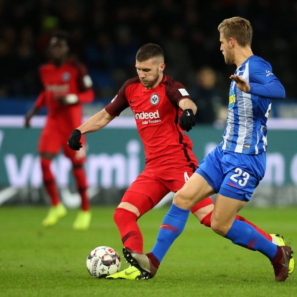  Die zweite Niederlage hintereinander: Eintracht findet keine Mittel gegen kluge Berliner. (Bild: imago/Eibner)