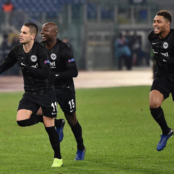 Eintracht Frankfurt siegt mit 2:1 gegen Lazio Rom. Foto: Imago/Gribaudi