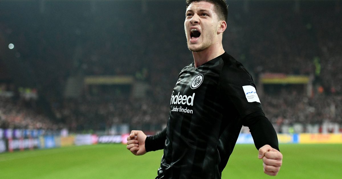  Luka Jovic ist zweimal für die Eintracht zur Stelle und gleicht jeweils den Rückstand aus. (Foto: imago/Jan Hübner)