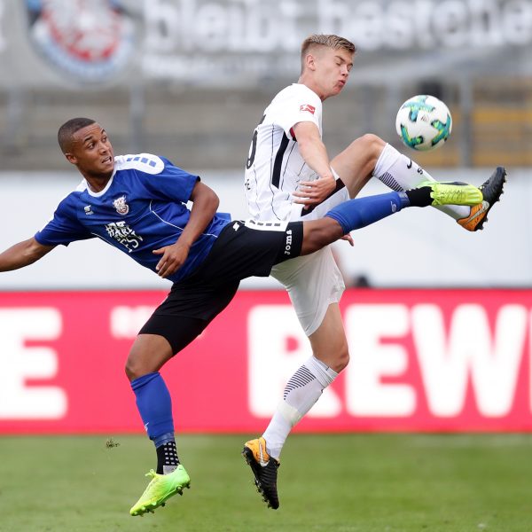  Noel Knothe konnte in Frankfurt bisher nur Testspiel-Erfahrung sammeln. Nun geht es in die vierte Liga