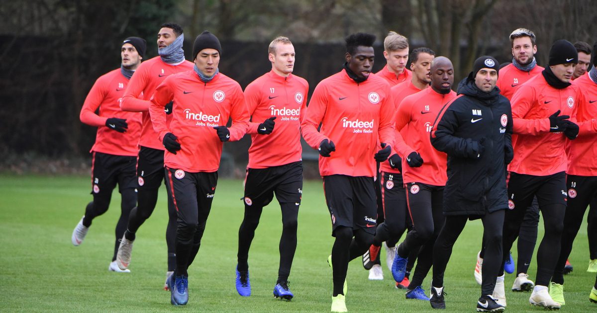  Erster Aufgalopp im neuen Jahr für die Hütter-Elf. Foto: Imago/Hartenfelser