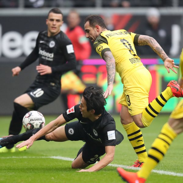  Die Eintracht fand beim Spiel gegen den BVB wieder in die richtige Spur.