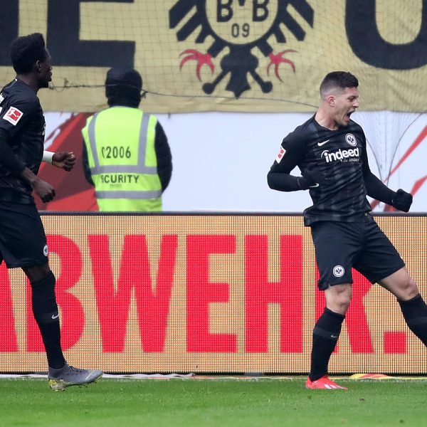  Luka Jovic musste frühzeitig ausgewechselt werden.
