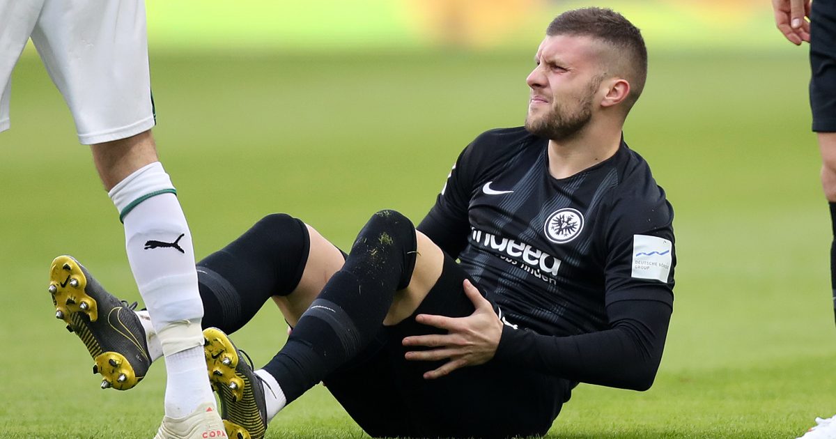  Schreck lasss' nach: Ante Rebic kann gegen Inter Mailand wohl spielen.