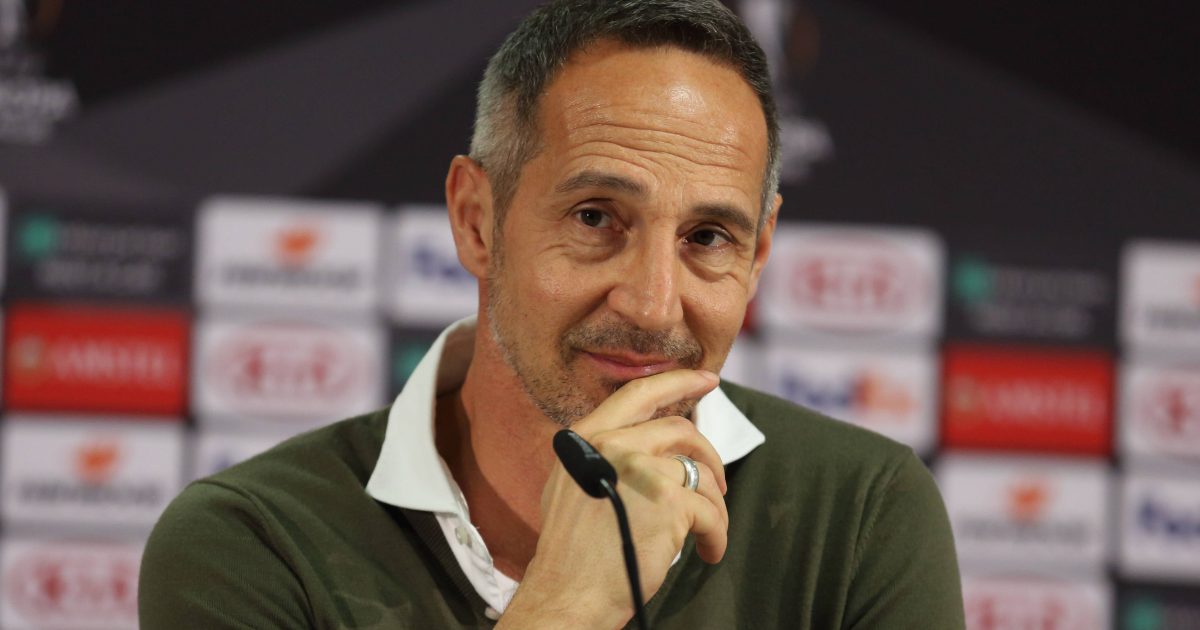  Der Mann des aktuellen Erfolges: Adi Hütter ist seit vergangenem Sommer Trainer der Frankfurter Eintracht. (Foto: imago/Martin Hoffmann)