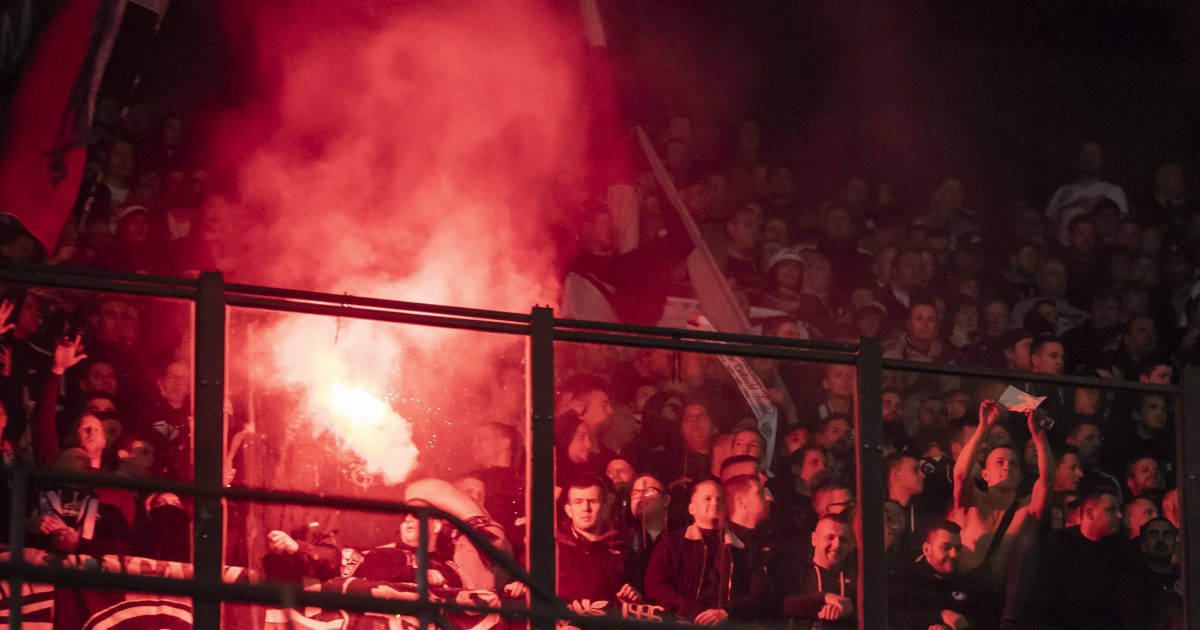  Im Rückspiel bei Inter Mailand zündeten vereinzelte 