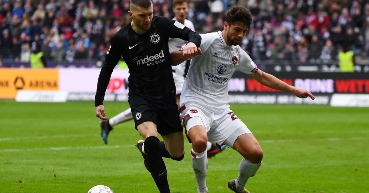  Ante Rebic gab sein Comeback und scheint ganz der Alte. Sein Treffer wurde allerdings annuliert. (Quelle: imago/Jan Huebner)