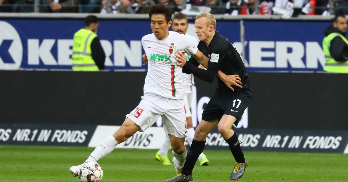  Für Eintrachtspieler Sebastian Rode war die Niederlage gegen Augsburg eine zum Vergessen. (Foto: imago/Schüler).