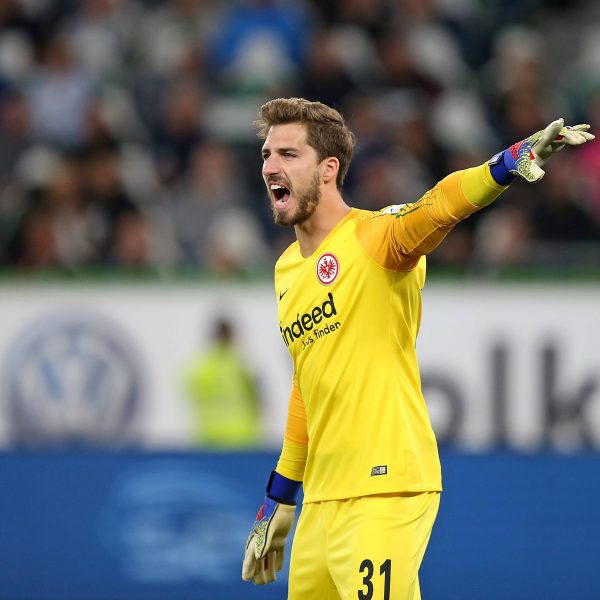  Kevin Trapp: Zwar hält er nicht die Null, aber den Punktgewinn der SGE (Foto: imago Images/MIS)