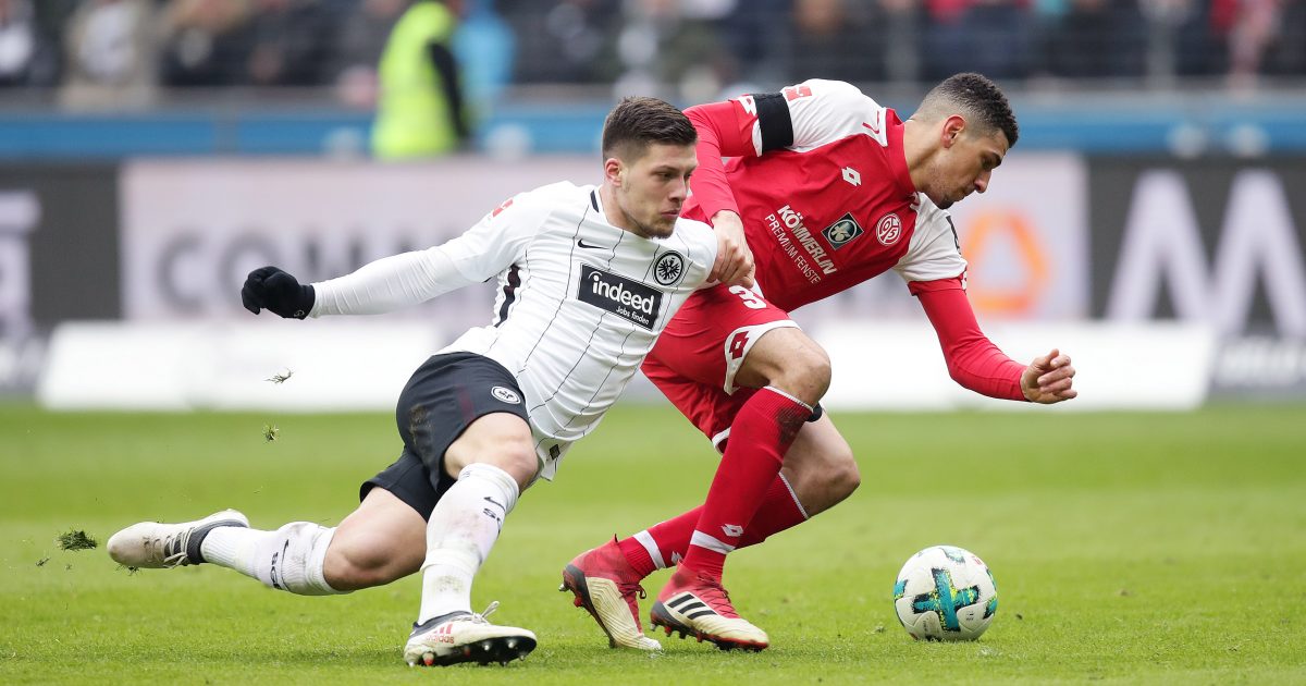  Beim 2:2 Unentschieden im Hinspiel erzielte Luka Jovic einen Doppelpack