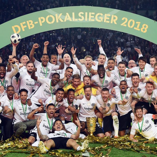  19. Mai 2018: Eintracht Frankfurt gewinnt zum fünften Mal den DFB-Pokal (Foto: imago images / Jan Huebner).