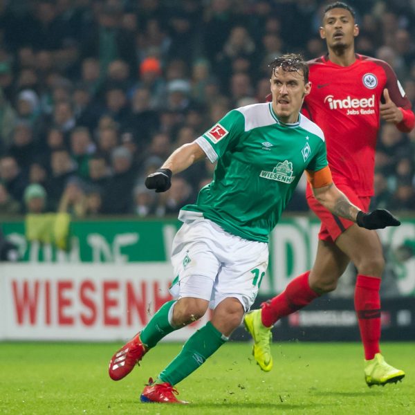  Bald Teamkollegen in Frankfurt? Werders Max Kruse könnte bald für die Eintracht auflaufen. (Foto: imago Images/Foto2press)