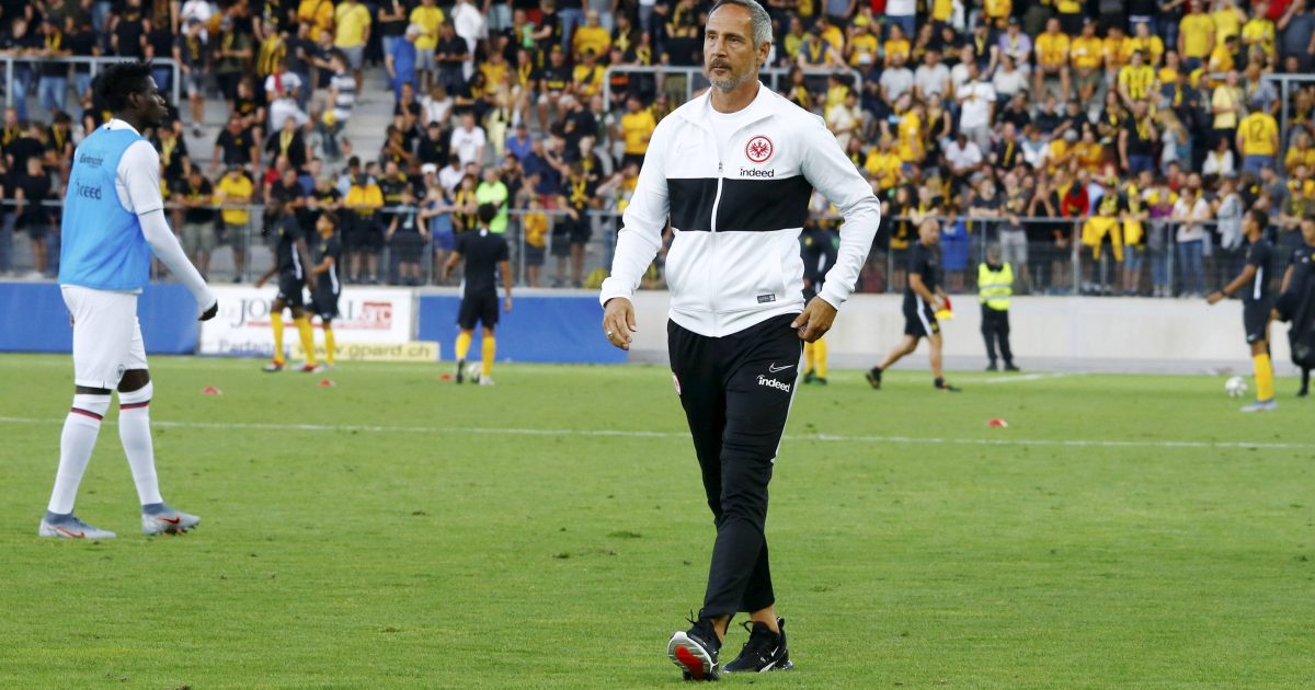  Adi Hütter kehrte zu seinem Ex-Klub zurück. (Foto:imago images / Geisser)