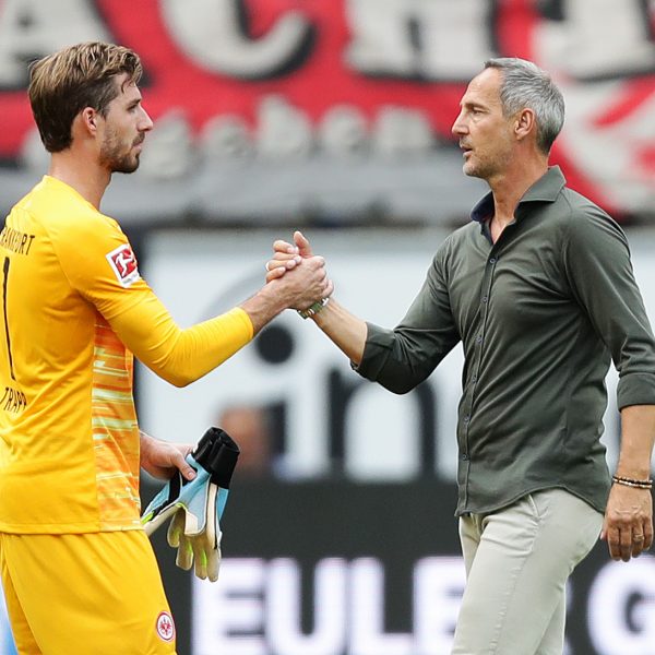  Eintracht-Trainer Adi Hütter hofft auf weitere Neuzugänge für die Hessen. (Foto: Heiko Rhode)