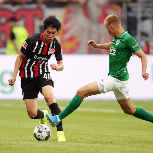  Daichi Kamada darf sich erneut Hoffnungen auf die Startelf machen.