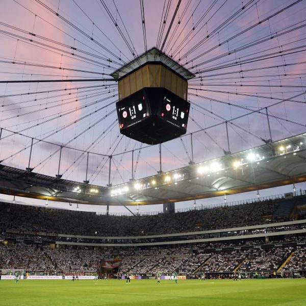  Das Frankfurter Stadion könnte demnächst einen neuen Namen bekommen.