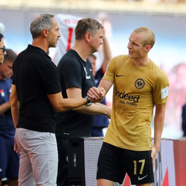  Sebastian Rode erhält Lob für seinen couragierten Auftritt (Foto: imago images / Picture Point LE)