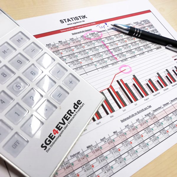  Noch nie wurde SGE4EVER.de innerhalb eines Monats so häufig aufgerufen.