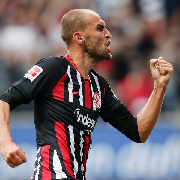  Bas Dost fühlt sich nun entgülig in Frankfurt angekommen. (Bild. Heiko Rhode)