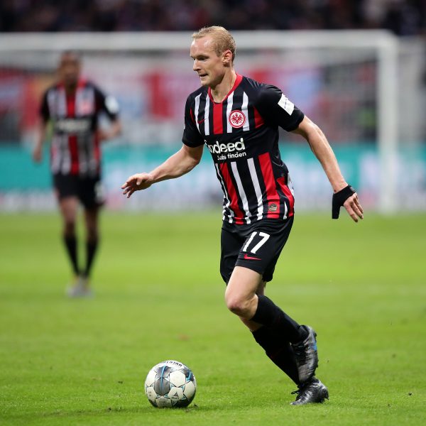  Sebastian Rode war mit dem Auftritt gegen Gladbach nicht zufrieden. (Bild: Heiko Rhode)