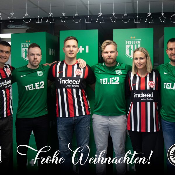  Der FC Flora schickt freundschaftliche Weihnachtsgrüße an den Main (Quelle: https://www.facebook.com/FCFlora/)
