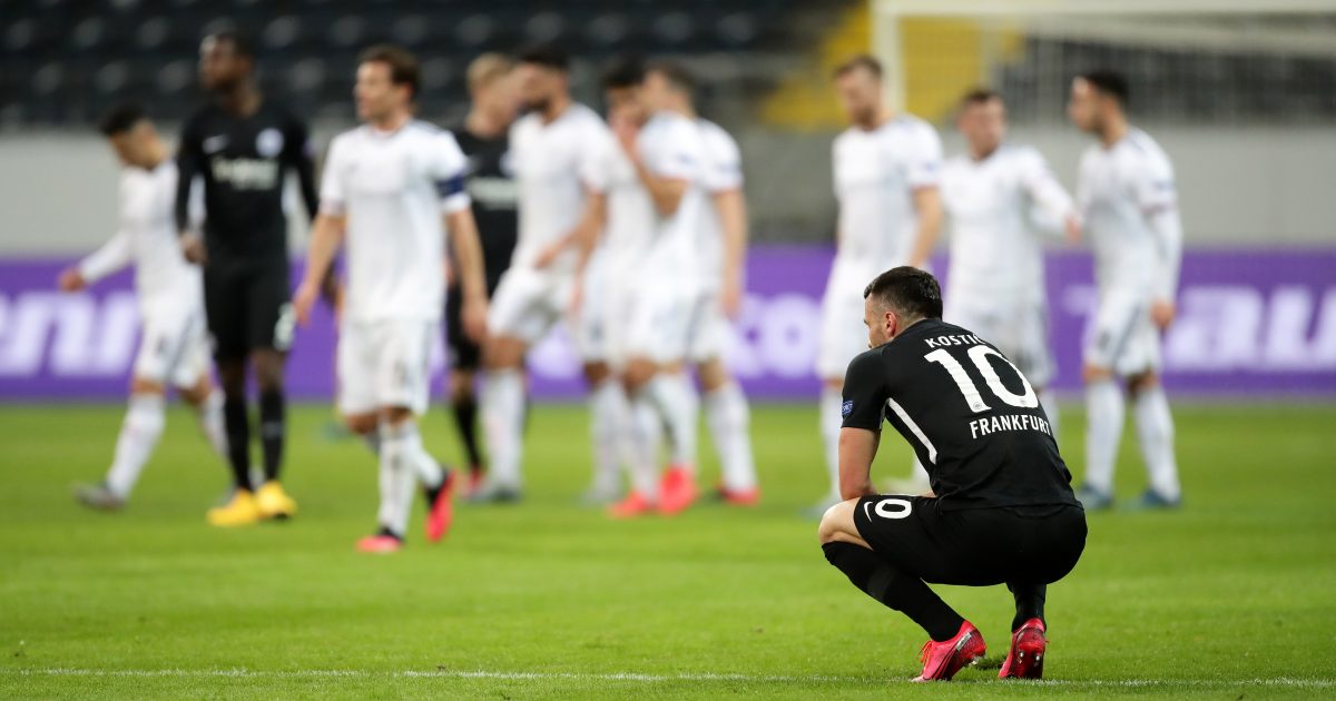  Die Eintracht geht sang und klanglos gegen den FC Basel unter. (Foto: Heiko Rhode)