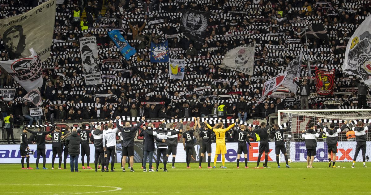  Die Eintracht setzte in den Corona-Krisentagen wichtige Zeichen. (Foto: imago images / HMB-Media)