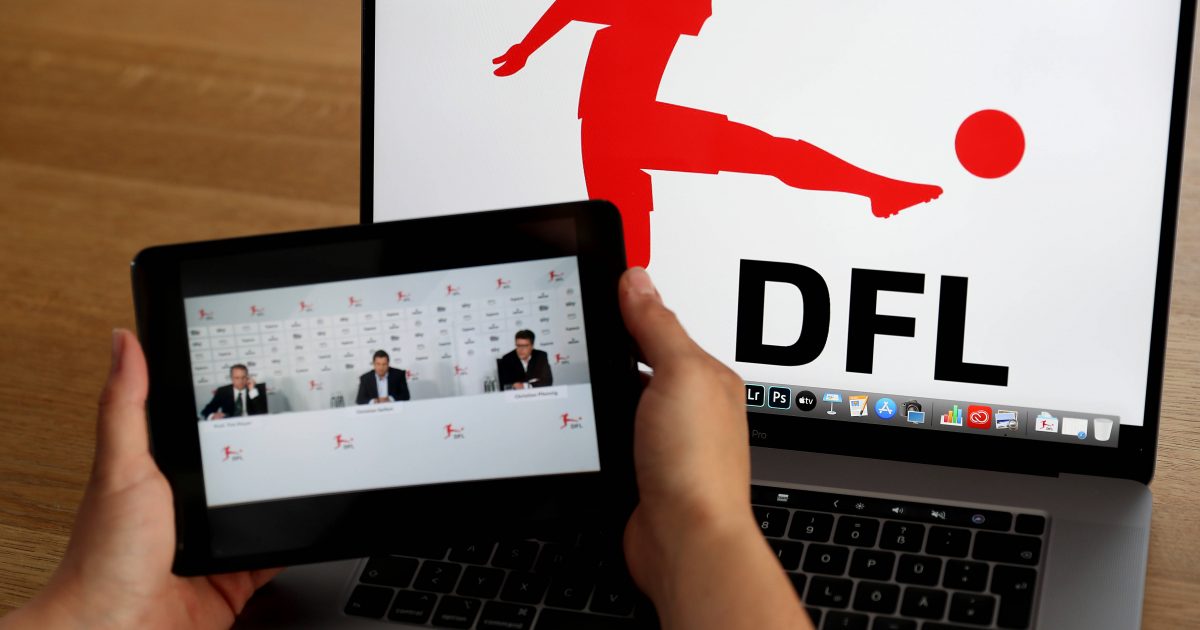  Die DFL überlässt der Politik, wann die Bundesliga weitergeht. (Foto: imago images / osnapix)