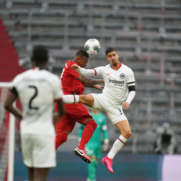  André Silva hatte bisher noch keine Chance auf ein Tor. (Bild:imago images / Poolfoto)