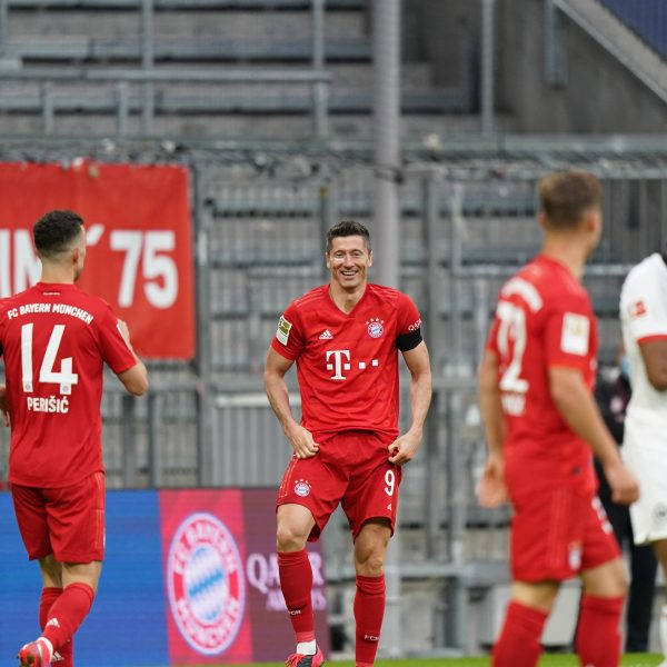  Für die SGE war in München nichts zu holen. (Bild: imago images / Poolfoto)