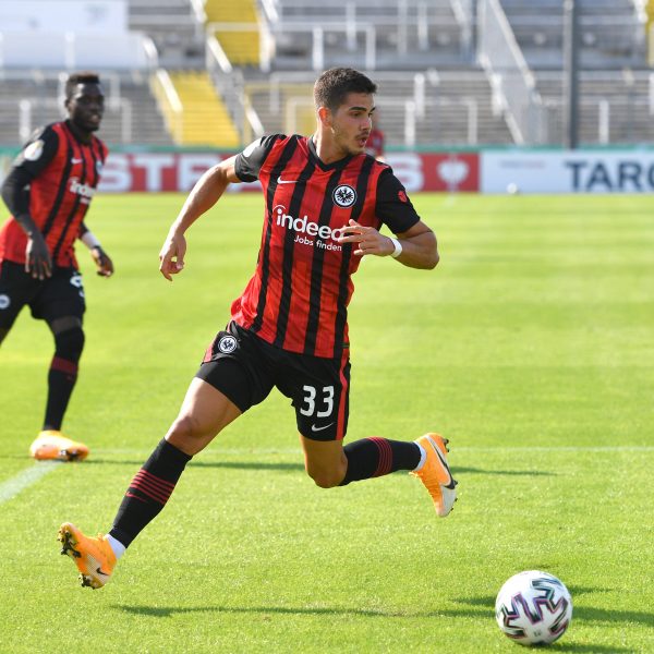  Dreh- und Angelpunkt in der Offensive - André Silva (Bild: imago images / Sven Simon)