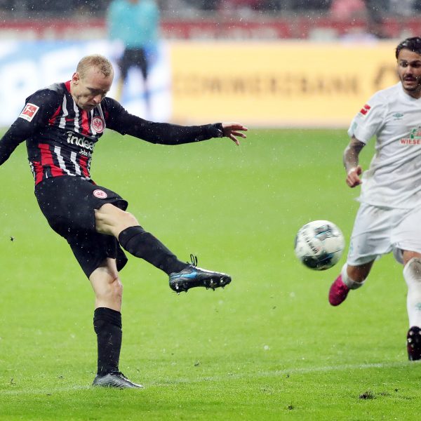  Sebastian Rode spielt in dieser Saison bisher eine wichtige Rolle im Spiel der Eintracht. (Foto: Rhode)