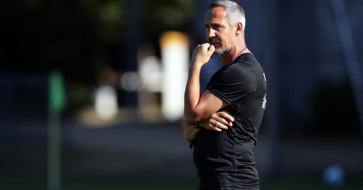  Adi Hütter reist zuversichtlich nach Köln. (Bild: Heiko Rhode)