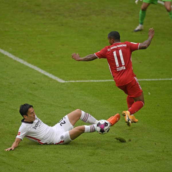  Die SGE ist in München auf dem Boden der Tatsachen gelandet. (Bild: imago images / Poolfoto)