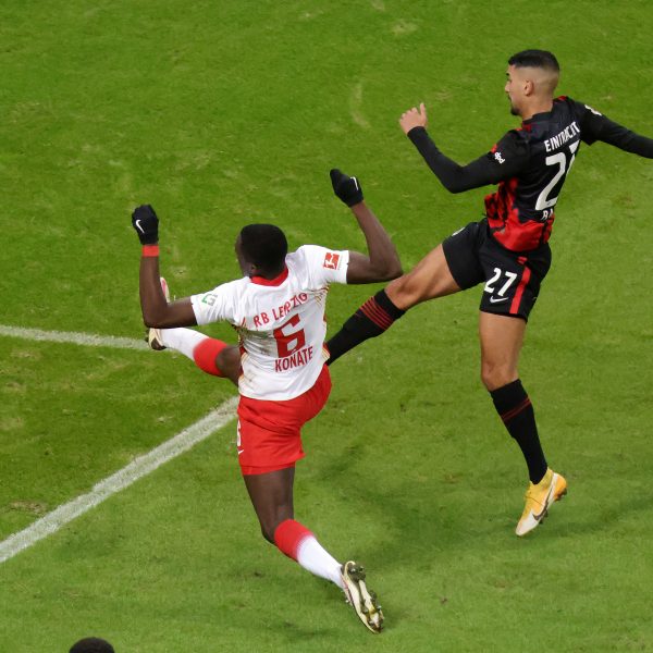  Aymane Barkok schoss die EIntracht kurz vor der Halbzeit zur Führung. (Bild: Rhode)