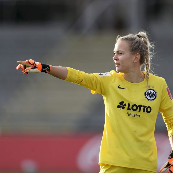  Merle Frohms will mit der Eintracht im neuen Jahr noch erfolgreicher sein. (Bild: imago images / Beautiful Sports)