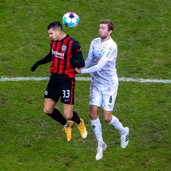 Christoph Kramer (rechts) geriet nach dem Gastspiel in Frankfurt in das Visier des DFB. (Bild: imago images / Sven Simon)