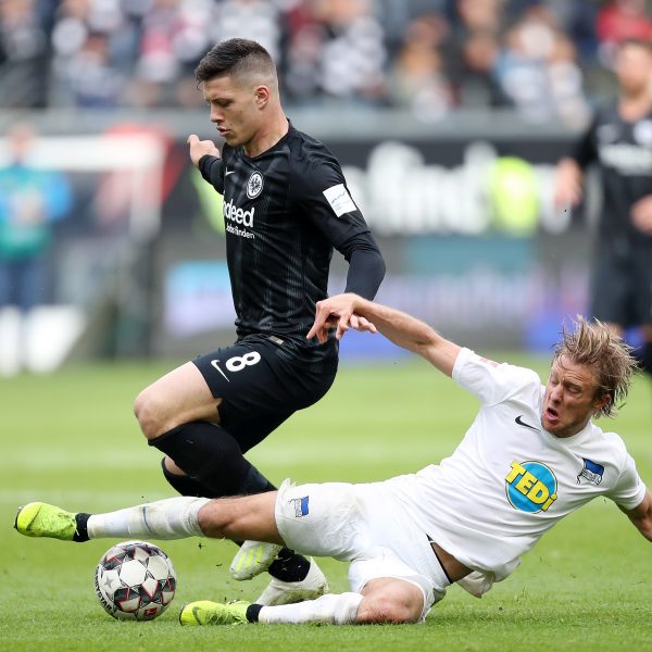  Luka Jovic ist bereit für die Partie gegen die Berliner.