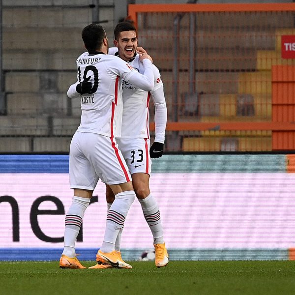  Silva und Co. feierteen den höchsten Sieg gegen Arminia Bielefeld.(Bild: imago images / Ulrich Hufnagel)