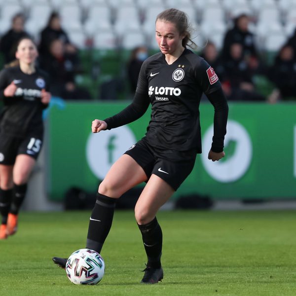  Alexandra Johannsdottir soll mit ihrer Erfahrung und ihrem Talent der SGE weiterhelfen. (Bild: IMAGO / foto2press)