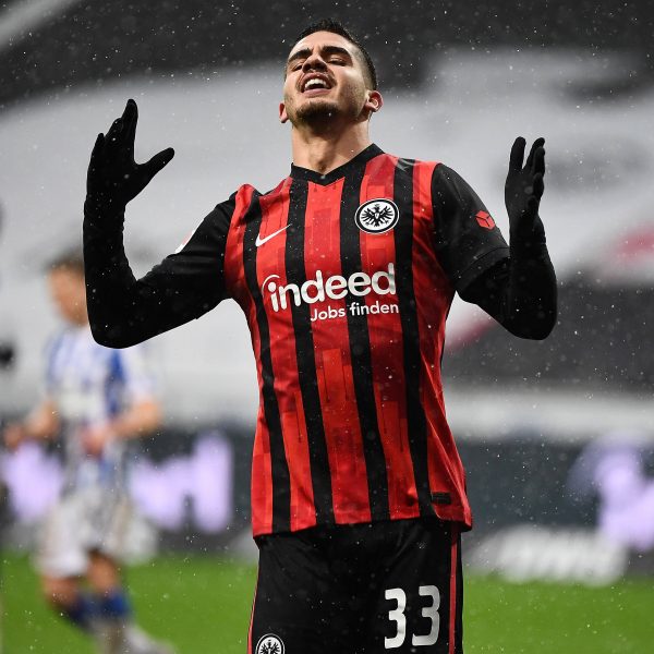  16 Tore in 19 Bundesligaspielen. André Silva ist Mr. Zuverlässig und Gold wert (Bild: imago images / Jan Huebner)