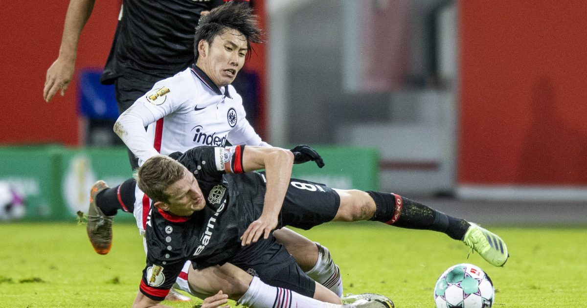  Daichi Kamada und die Eintracht kämpfen um die Champions League. (Foto: IMAGO / Moritz Müller)