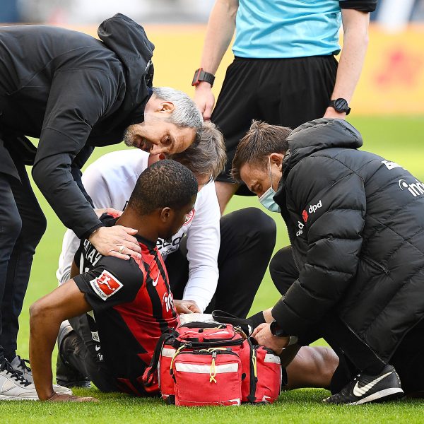  Almamy Touré verletzte sich im letzten Spiel kurz nach seiner Einwechslung. (Bild: IMAGO / Jan Huebner)