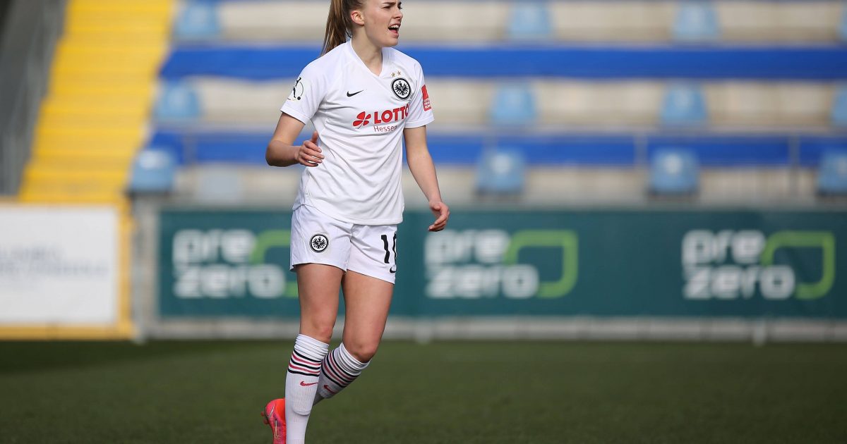  Laura Freigang setzt sich gegen Homophobie ein. (Foto: IMAGO / Hartenfelser)